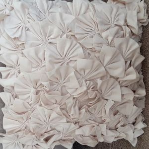 COPY - New!Ruffle Bow Throw Pillow